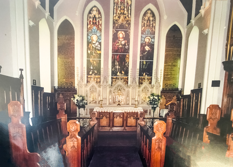Christ Church Croft interior