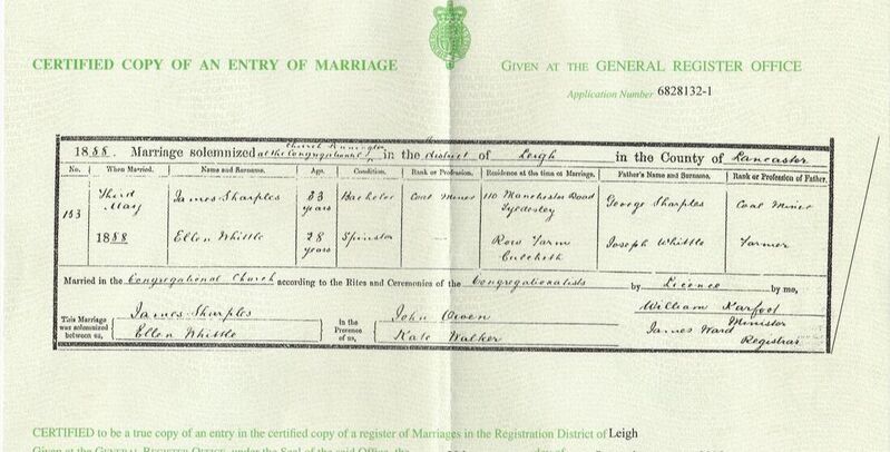 Marriage Certificate
