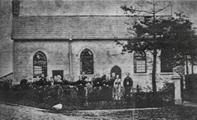 Culcheth Chapel in 1845